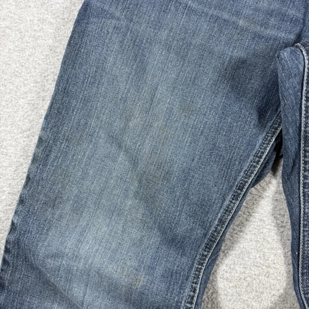 Ariat M4 Legacy Mens 30x34 Blue Relaxed Boot Cut Denim Jeans Western Workwear